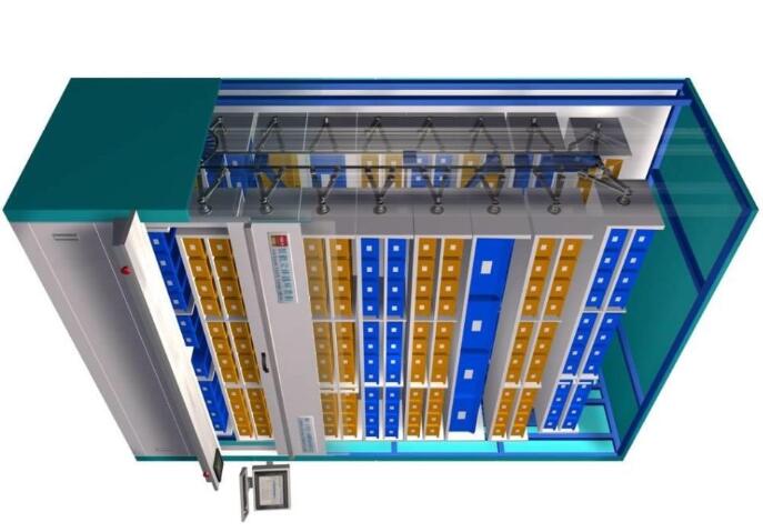 智能立體循環貨柜設計原理及優點
