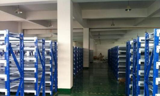 蘇州中型貨架完美安裝完畢